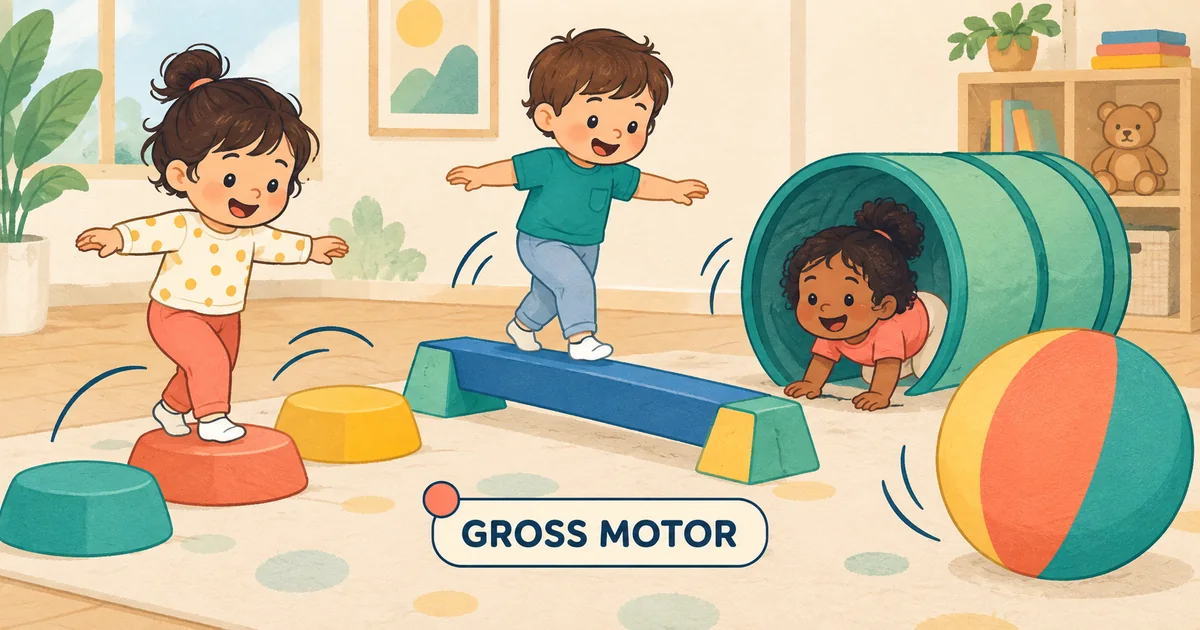 Spielzeug für Grobmotorik bei Kleinkinder