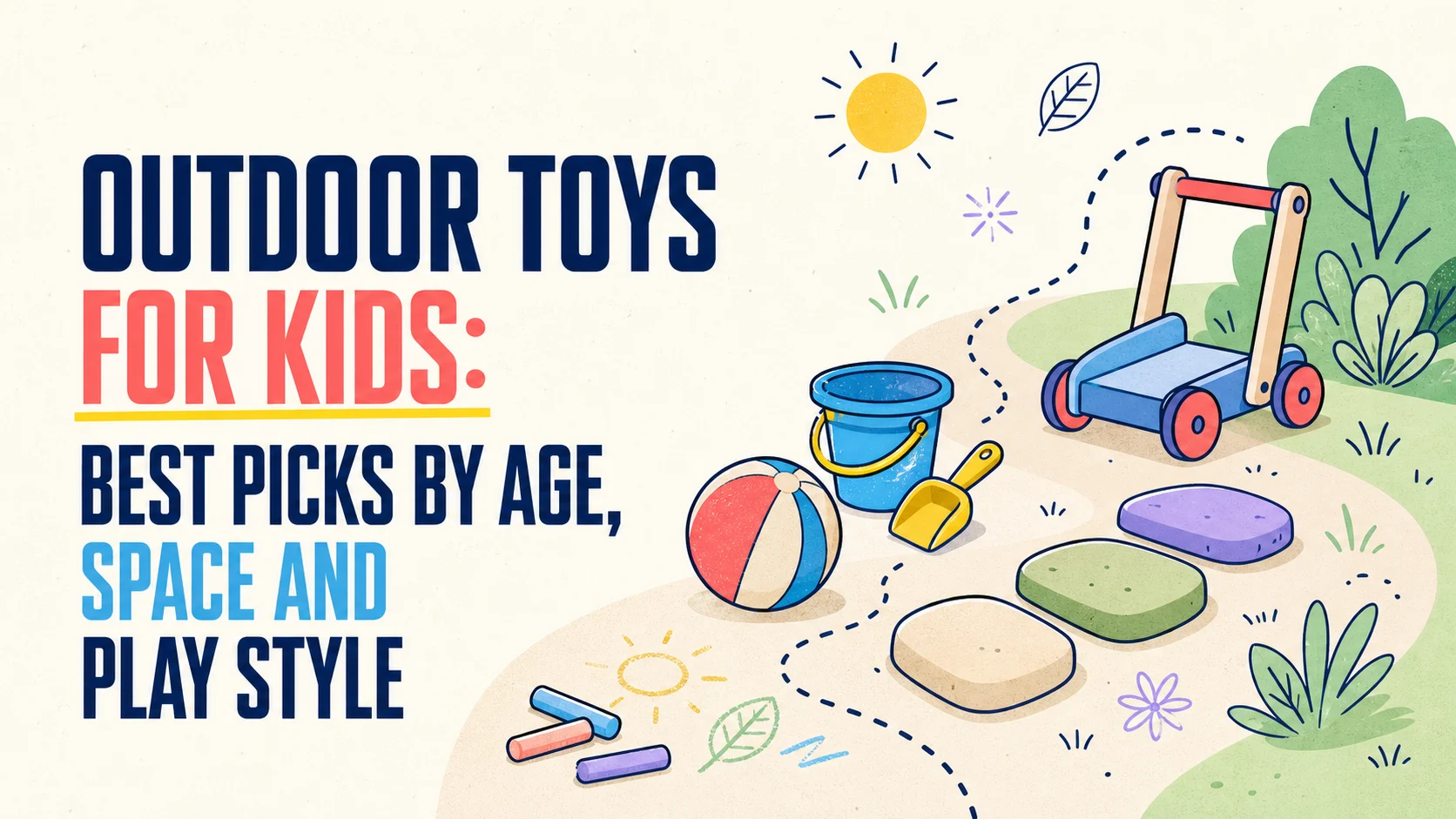 Outdoor Toys for Kids: Best Picks by Age, Space and Play Style cover