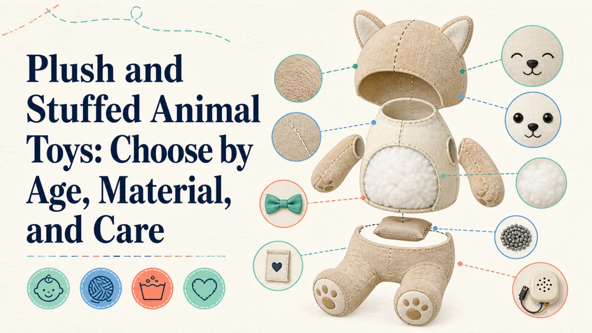 Peluche e animali imbottiti: guida alla scelta